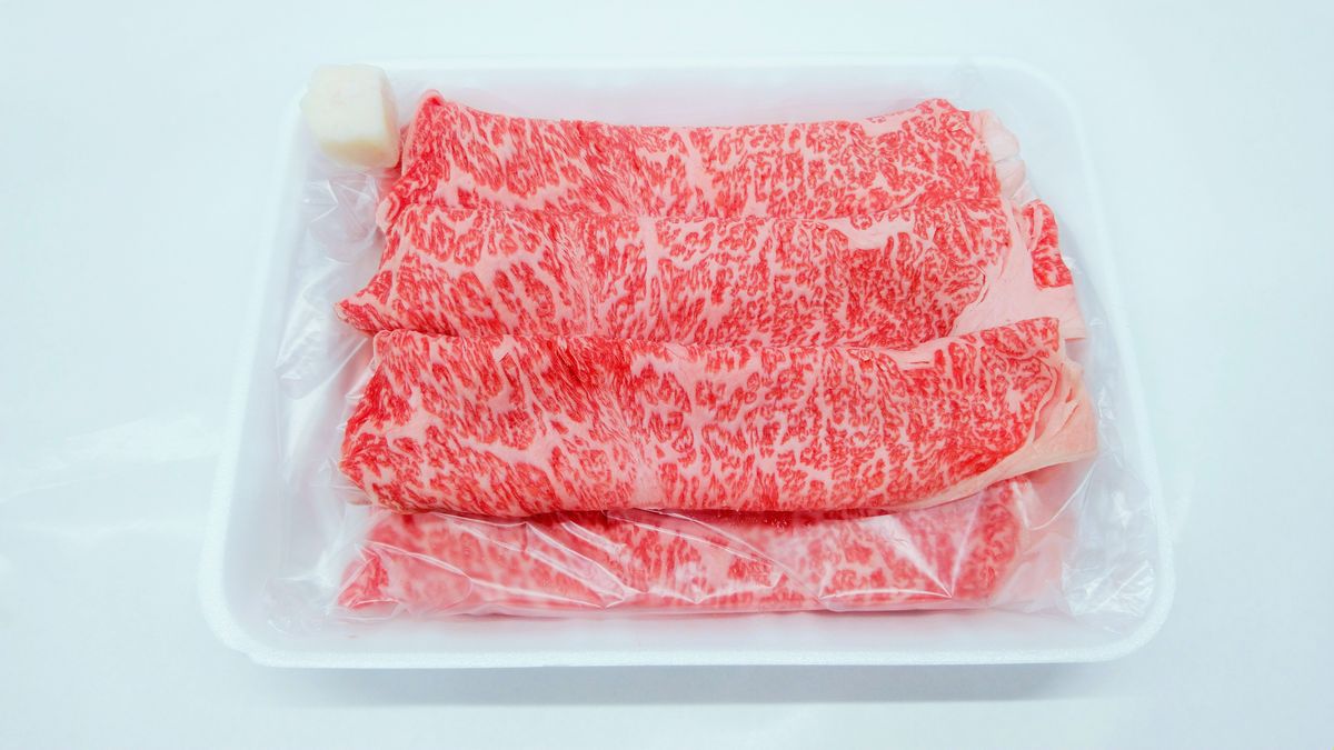 2-1 特選黒毛和牛 ロース(すき焼き用) 500g入り