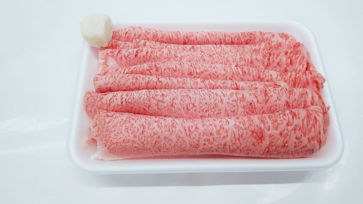 1-2 特選黒毛和牛 ロース(すき焼き用) 300g入り