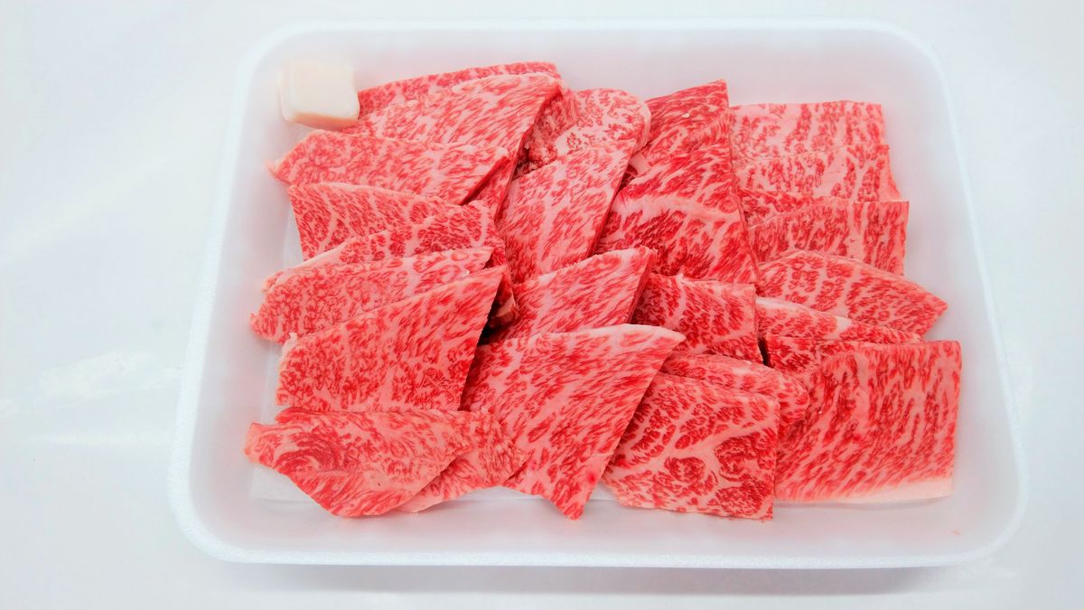 9-1 特選黒毛和牛 カルビ・モモ(焼き肉用) 500g入り